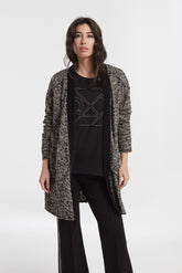 JACQUARD KNIT REVERSIBLE MISCA JACKET